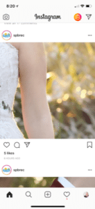 side of wedding bodice instagram