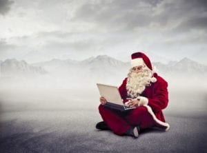 Santa as social media marketer