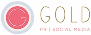 Gold PR Social Media logo
