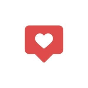 instagram heart