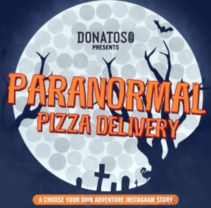 Paranormal Pizza Delivery: A Halloween Interactive Instagram Story