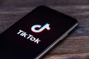 tiktok app on phone